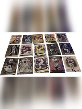 Dallas Cowboys Past And Present Team Football Cards Assortment.